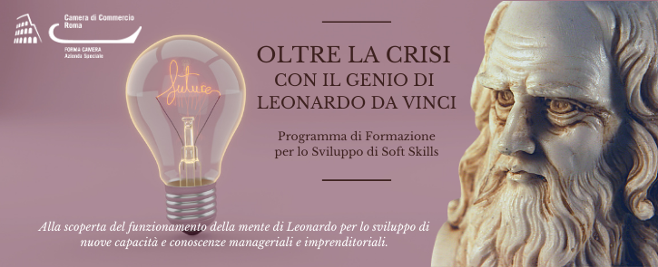 Immagine ciclo di webinar sulla mente di Leonardo da Vinci