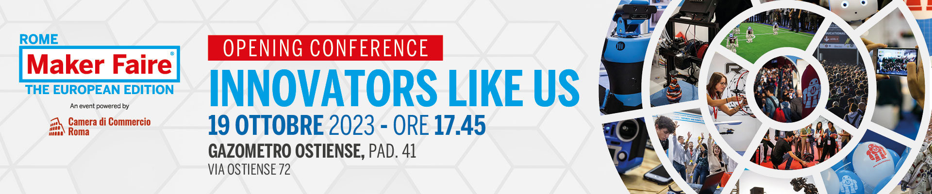 Opening Conference Maker Faire Rome 2023