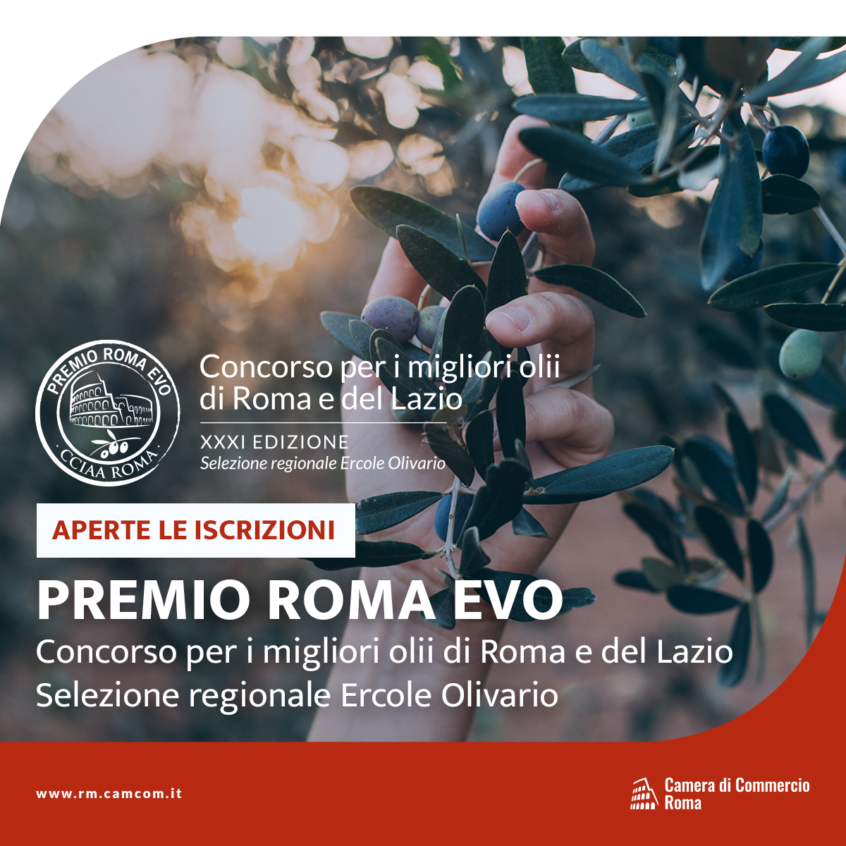 Premio Roma Evo - XXXI edizione: premiazione 23 marzo