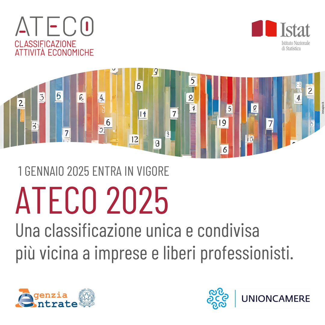 Nuova classificazione ATECO 2025