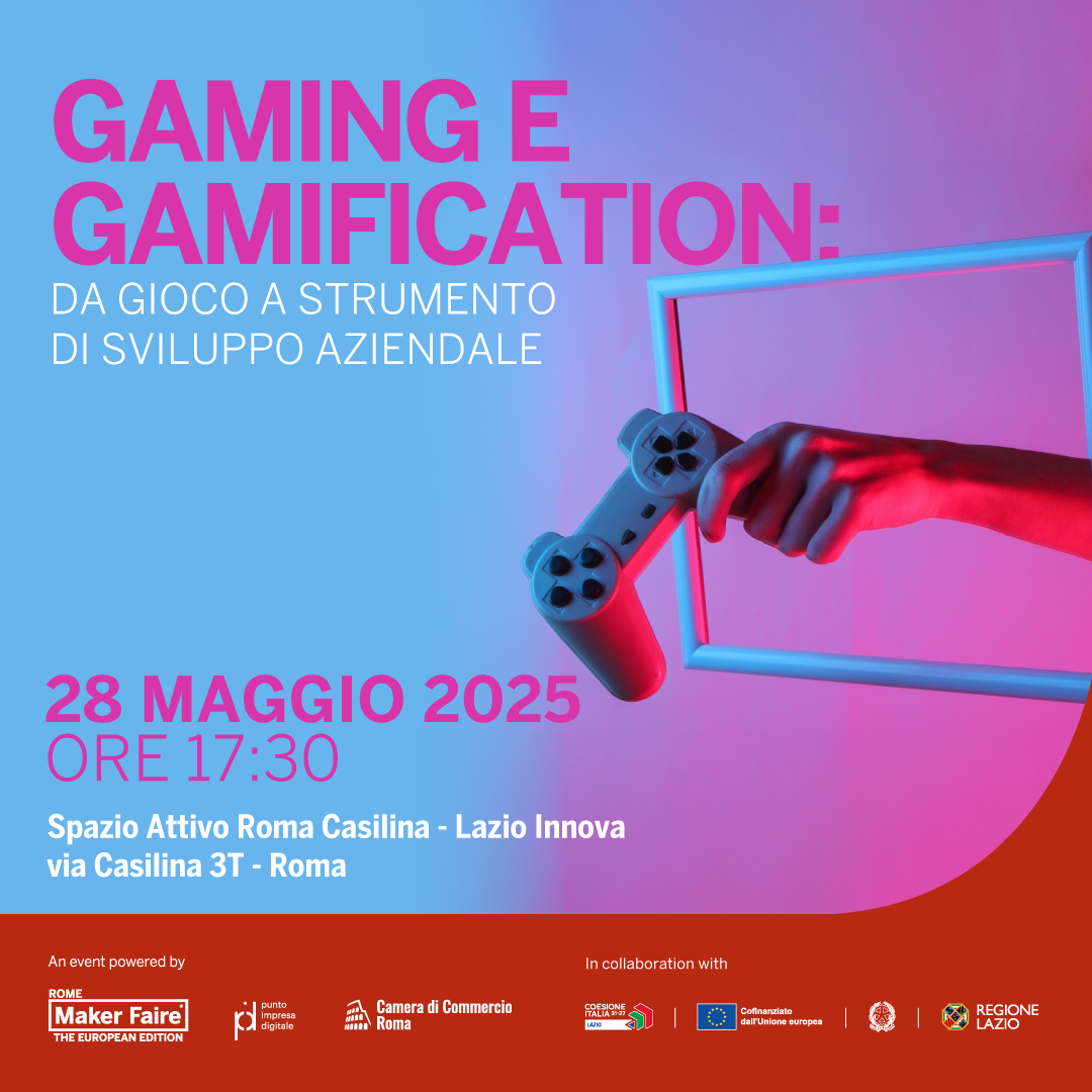 28 maggio 2025 gaming e gamification