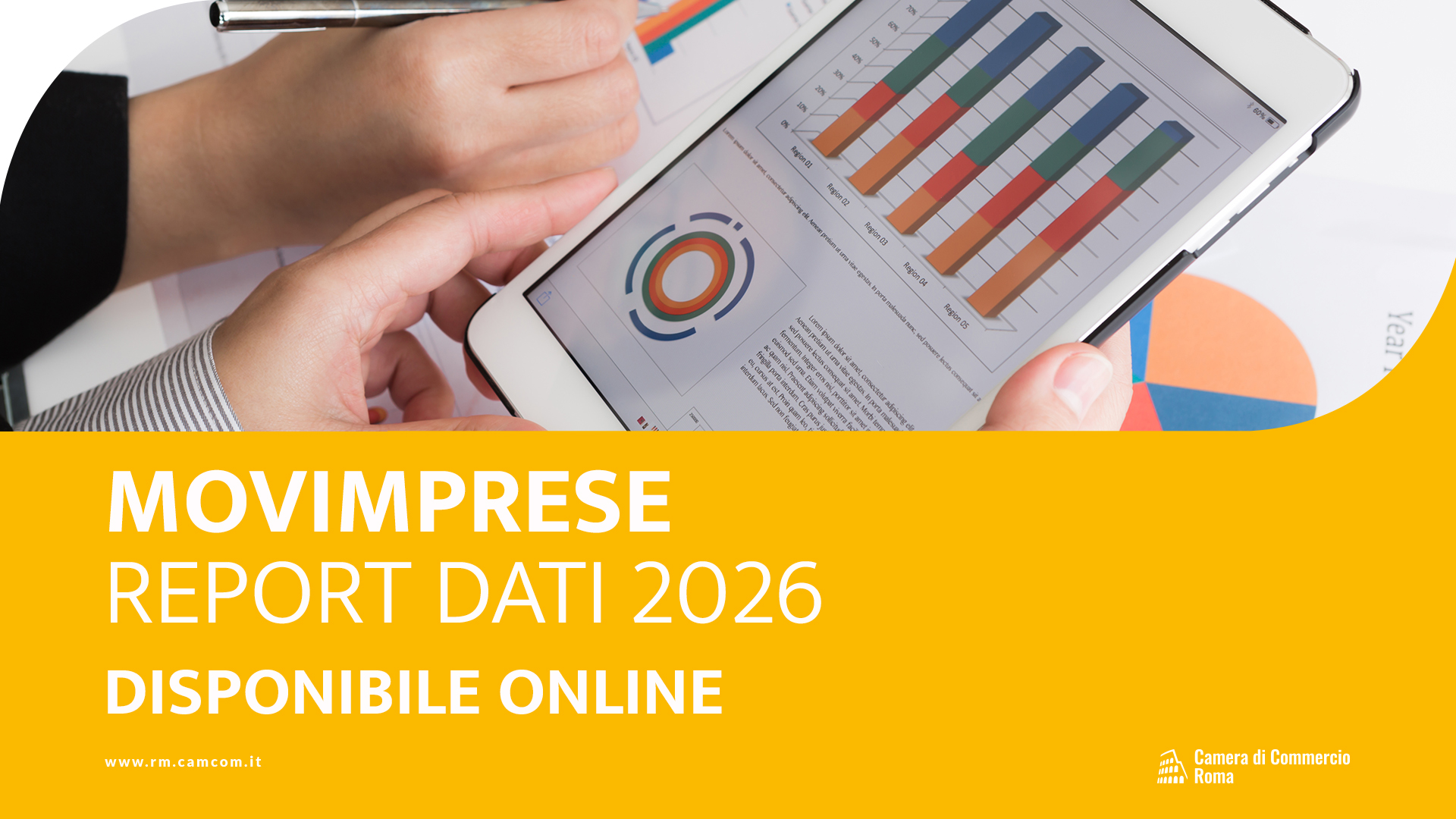 Imprese: il Lazio &egrave; la prima regione italiana per tasso di crescita e saldo attivo. Roma sugli scudi