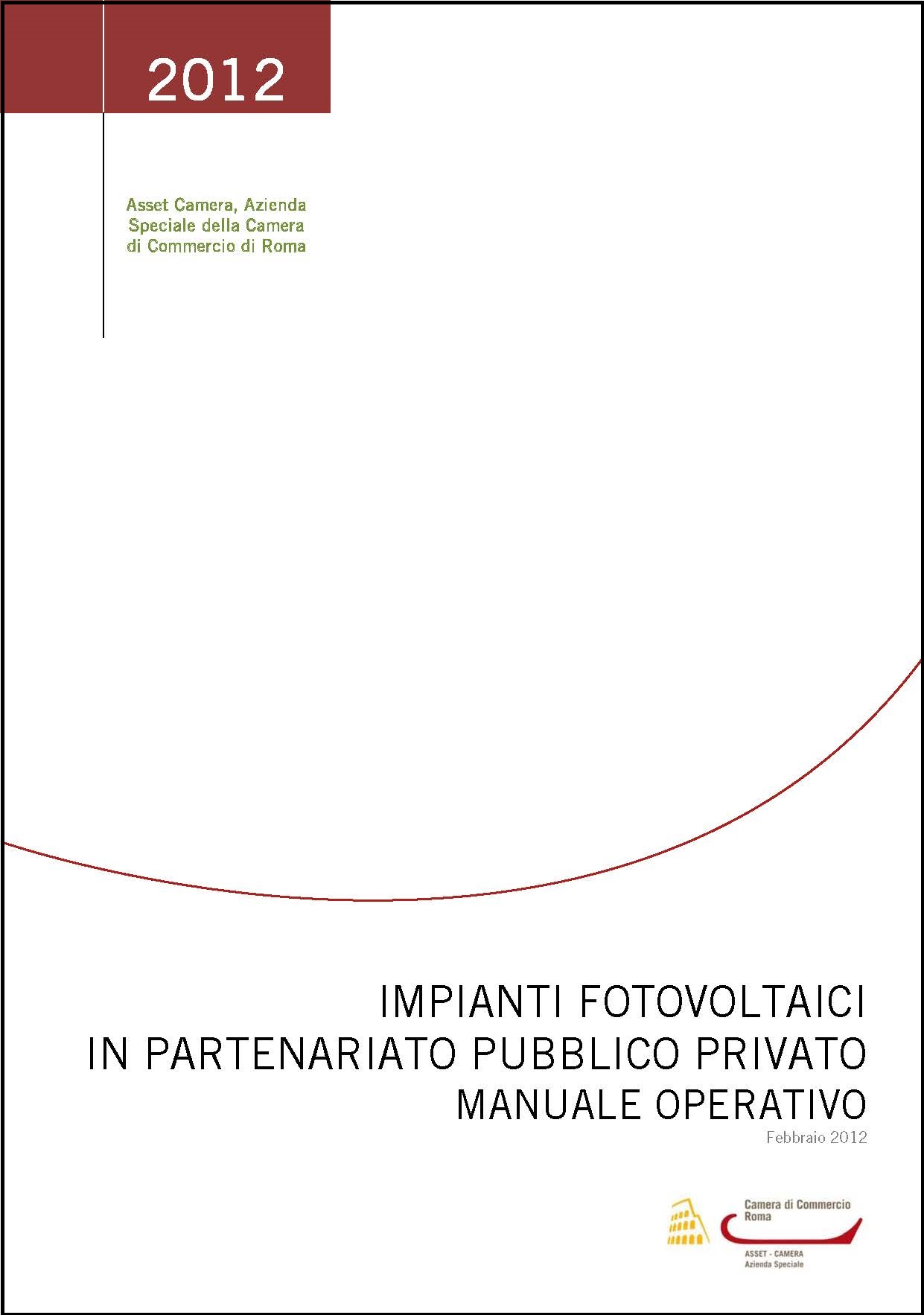 MANUALE OPERATIVO iMPIANTI FOTOVOLTAICI