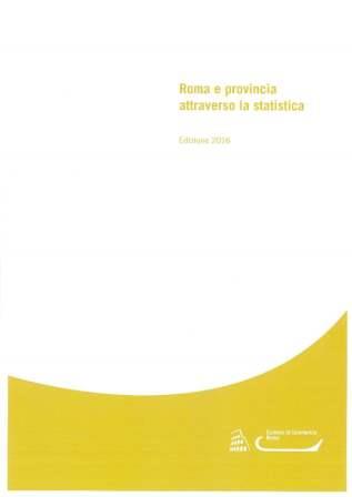 Copertina Roma e provincia statistica 2016